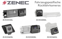 Zenec EL-Rückfahrkameras