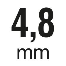 Ausführung: 4,8 mm