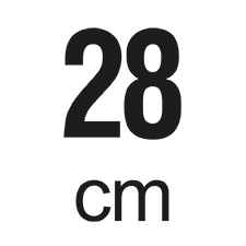 Standardgrösse / Aussendurchmesser: 28 cm