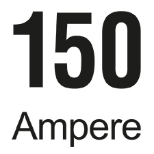 Sicherungswert: 150 Ampere