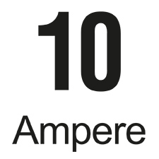 Sicherungswert: 10 Ampere