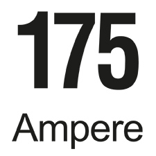 Sicherungswert: 175 Ampere