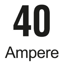 Sicherungswert: 40 Ampere