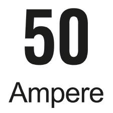 Sicherungswert: 50 Ampere