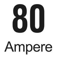 Sicherungswert: 80 Ampere