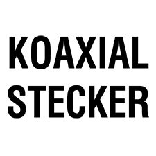 Koaxial Stecker