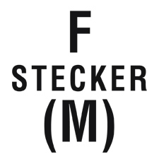 F-Stecker (M)