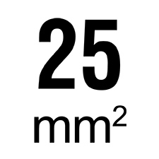 Kabelquerschnitt 25 mm²