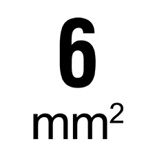 Kabelquerschnitt 6 mm²