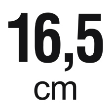 Standardgrösse /Aussendurchmesser: 16,5 cm