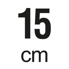 Standardgrösse / Aussendurchmesser: 15 cm