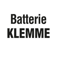 Batterieklemme Minuspol (silber) mit Batterieschutz 2 x 10 m