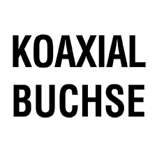Koaxial Buchse