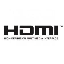 HDMI (High Definition Multimedia Interface) zum Anschluss von Multimediageräten, Smartphones oder Zubehör mit HDMI Ausgang
