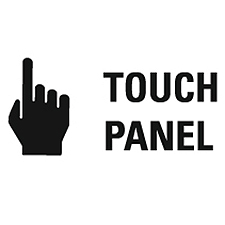 Berührungsempfindliches Touchscreen Display, das sich einfach durch ein kurzes Antippen bedienen lässt