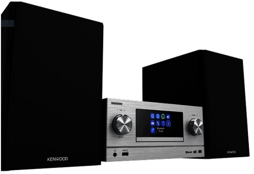 KENWOOD M-9000S-S Smart Micro Hi-Fi System (Silber)