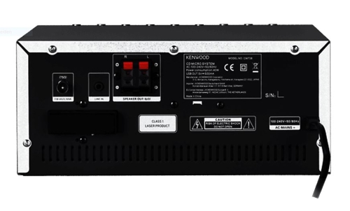 KENWOOD M-9000S-S Smart Micro Hi-Fi System (Silber)