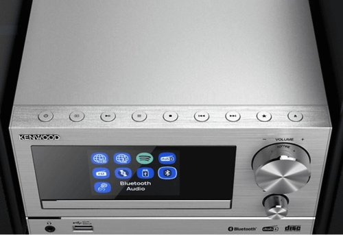 KENWOOD M-7000S-S - Micro HiFi-System (Silber)