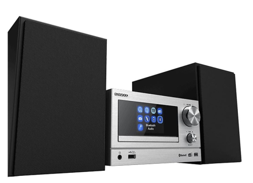 KENWOOD M-7000S-S - Micro HiFi-System (Silber)