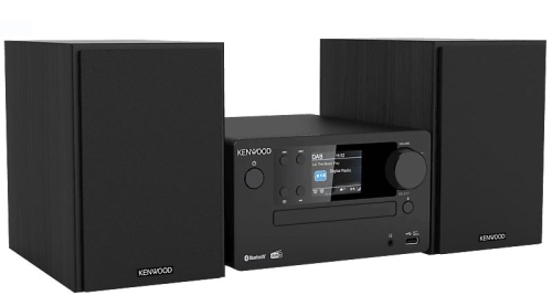 KENWOOD M-725DAB-B - Micro HiFi-System mit DAB+, CD, USB, Bluetooth