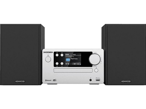 KENWOOD M-725DAB-S Micro HiFi-System (Silber)