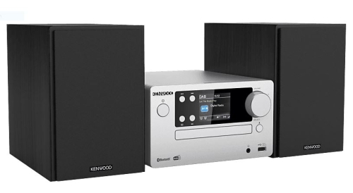 KENWOOD M-725DAB-S Micro HiFi-System (Silber)