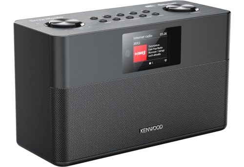 KENWOOD CR-ST100S-B Internetradio DAB, DAB+, FM, Internet radio, Schwarz