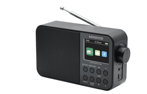 KENWOOD CR-M30DAB-B Digitalradio FM, DAB, DAB+, Schwarz