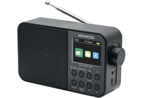 KENWOOD CR-M30DAB-B Digitalradio FM, DAB, DAB+, Schwarz