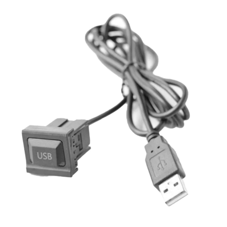 USB Steckdose für VW Länge: 2,55 cm Breite: 2,30 cm