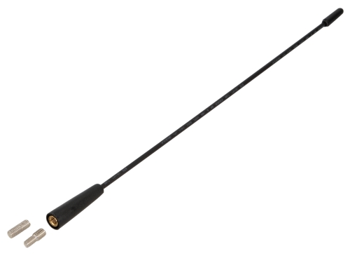 Antennenstab AM/FM 34.5cm M5/M6 Glasfiber glatt