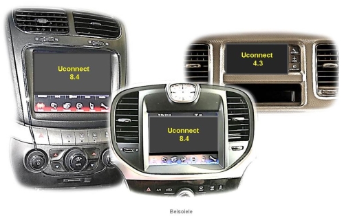 Video-Einspeiser passend für Chrysler 300C Uconnect 8.4