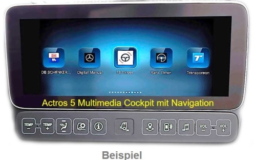 Video-Einspeiser passend für Actros5/Arocs Multimedia-31-Pin