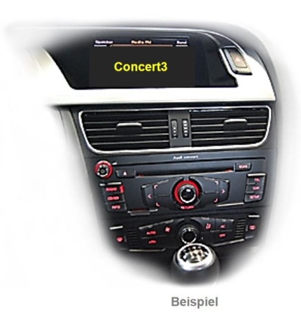 Video-Einspeiser passend für Audi Concert3 Radio