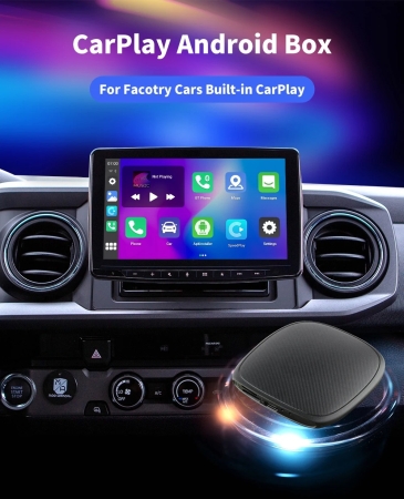 Wireless Box CarPlay und Android Auto für OEM radio mit Play Store