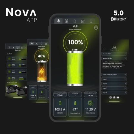 NOVA Core 100Ah Batterie LiFePO4