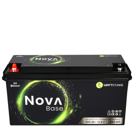 NOVA Base 200Ah Batterie LiFePO4 Ohne Heizmatte