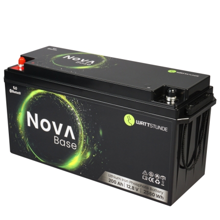 NOVA Base 200Ah Batterie LiFePO4 Ohne Heizmatte