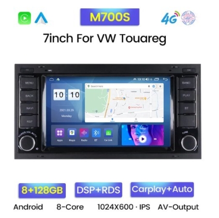 Mekede TR-M700S 8GB 128GB 7 Zoll Multimedia