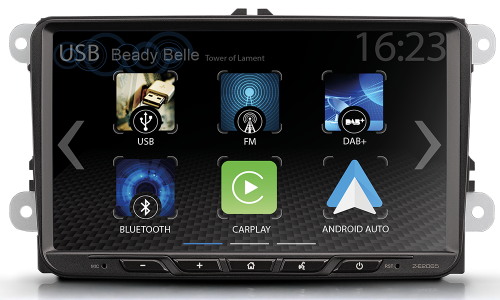 ZENEC Z-E2065 Infotainer mit 9 Zoll  Panel für Volkswagen