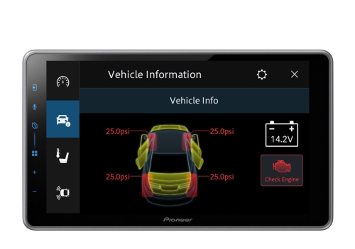 Pioneer SPH-EVO107DAB VAG-C 10 zoll Multimedia-Camper-Radio Volkswagen Einbaukit