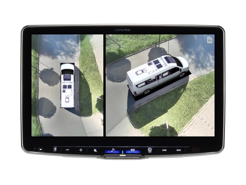 Alpine HCS-T100  360° Camera System for Motorhomes and Camper Vans