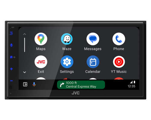 JVC KW-M695DBW 2-DIN Autoradio mit DAB+ / Wireless Apple CarPlay & Android Auto
