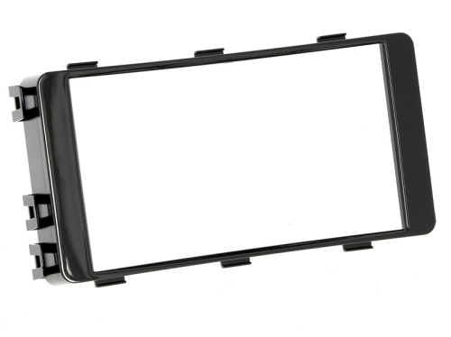 Radioblende MITSUBISHI L200 2-DIN piano black Installer Kit