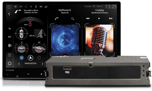 Zenec ZEN Z-N1000 2-teiliges Multimediasystem