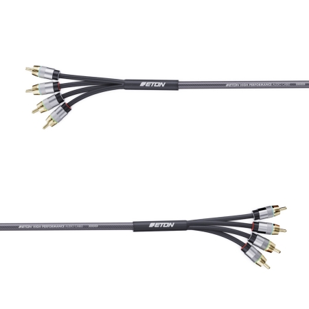 ETON RCA4U-55 4-Kanal High End Cinch Kabel 5.50 m