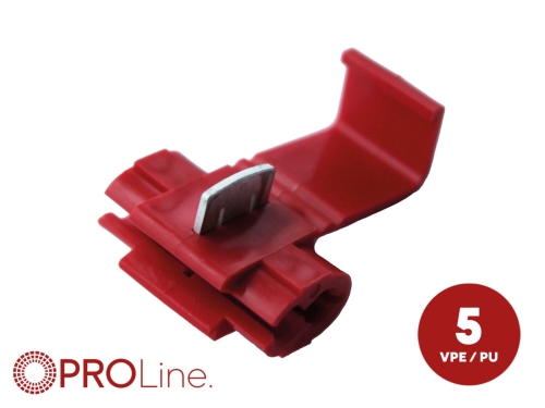 Abzweigverbinder 0,5mm²-1,0mm² rot