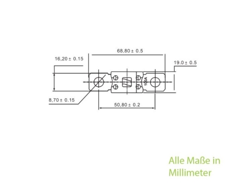 ANM Hochlast-Streifen-Sicherung 150A