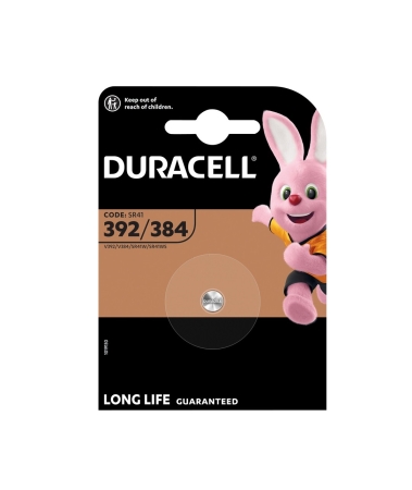 DURACELL 392/384 (SR41) Knopfzelle – 1,5V Spezialbatterie