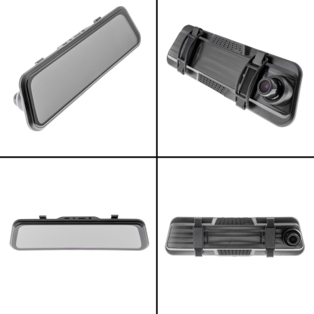 Smartphone-Spiegelmonitor 22.9cm (9) mit Dashcam & RFK-Eingang (AHD)